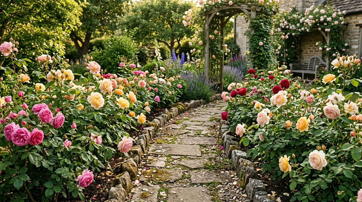 9 Rose Garden Ideas for a Romantic Touch